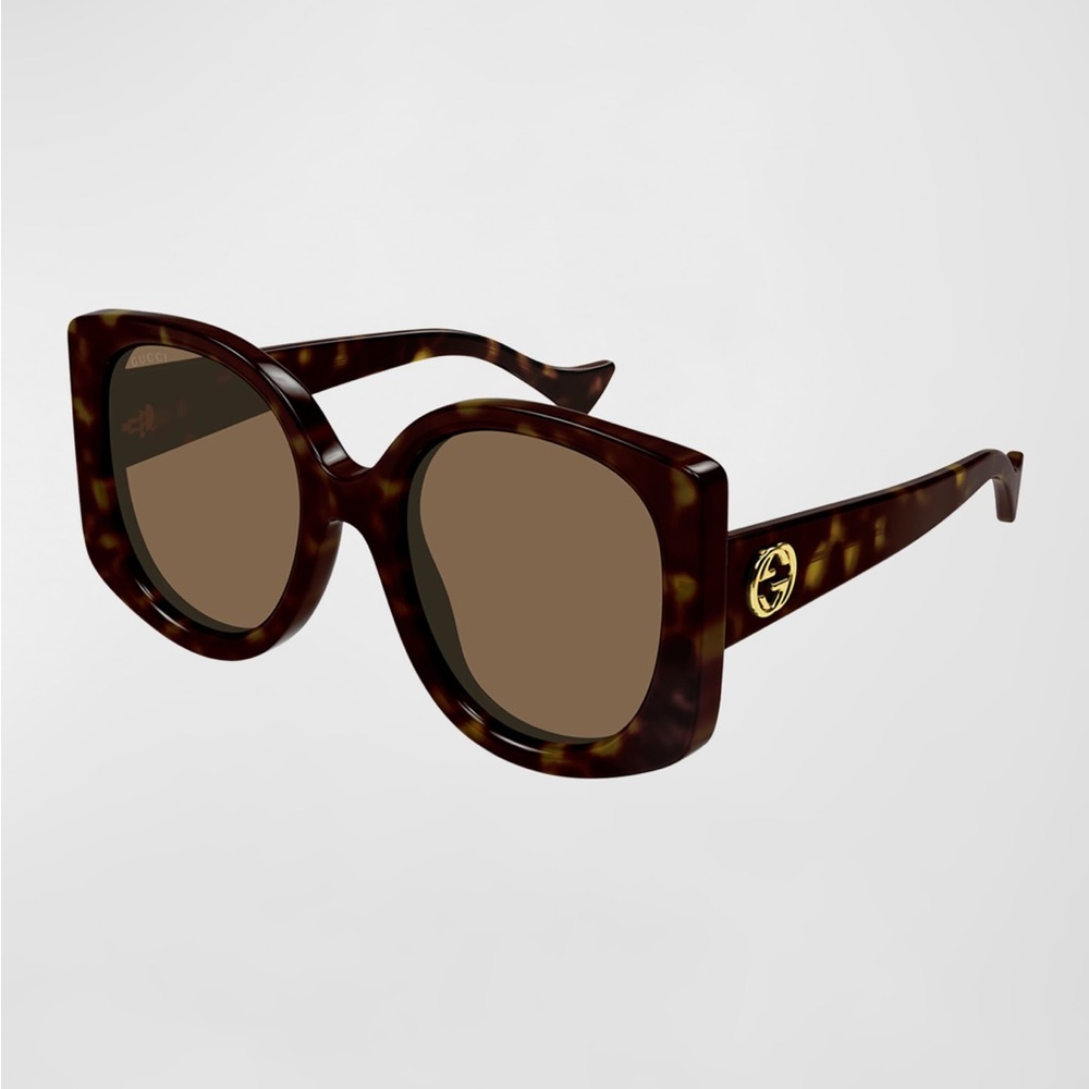 Authentic Raised Gucci Butterfly Sunglasses
